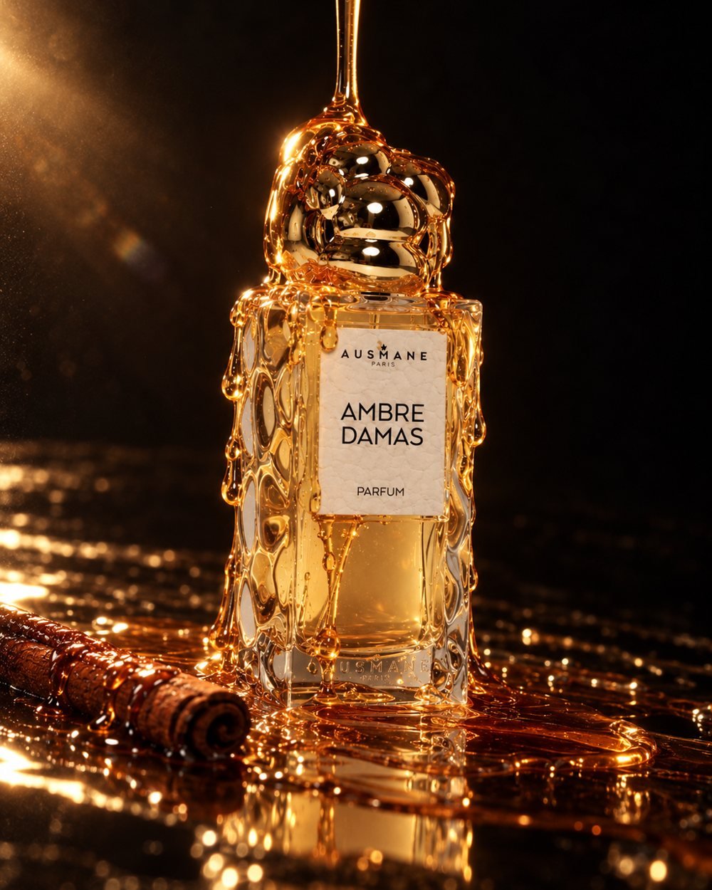 AMBRE DAMAS en situation, parfum de 50 ml