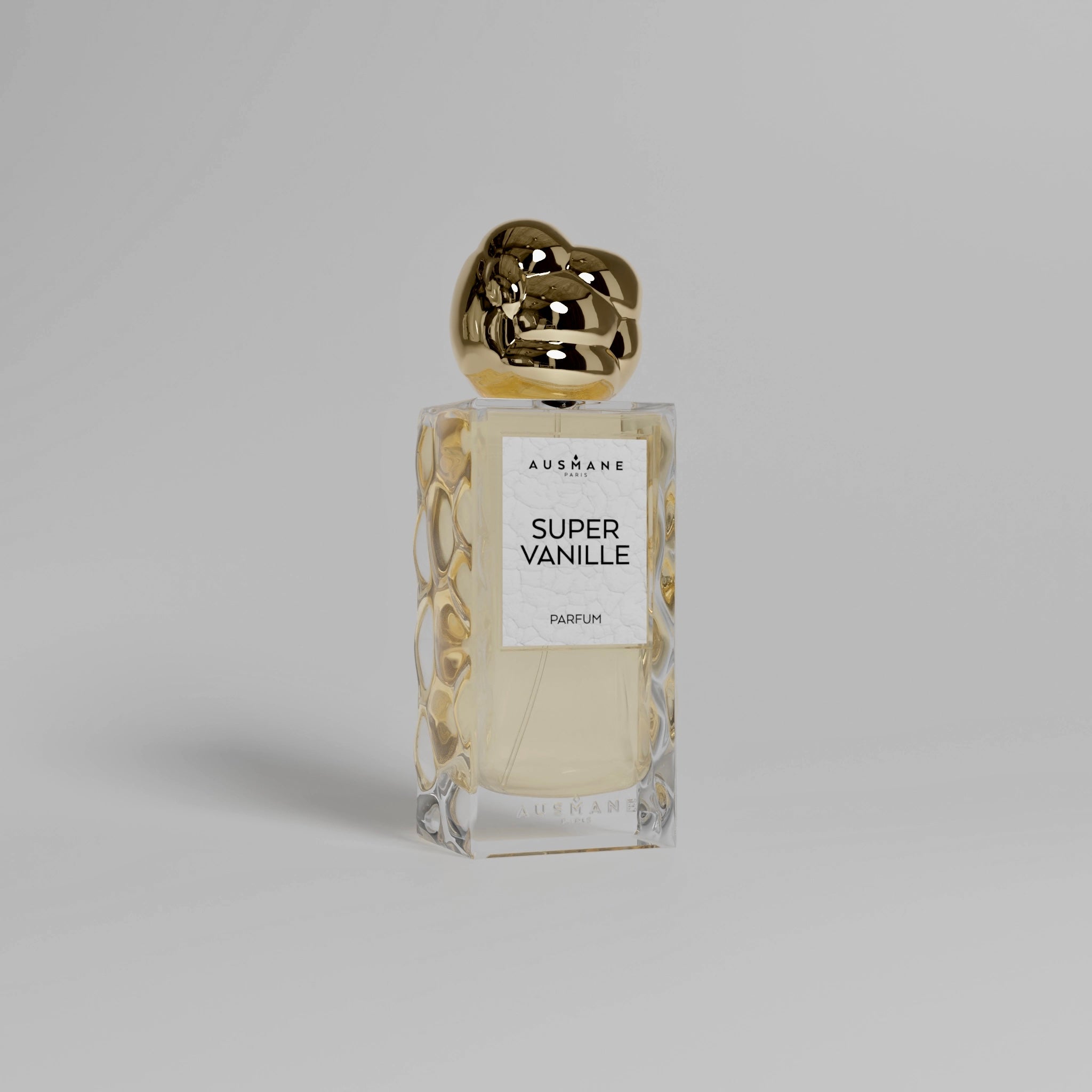 Parfum Super Vanille - Fragrance gourmande et solaire aux notes de pêche, coco et vanille.