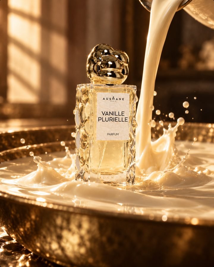 VANILLE PLURIELLE en situation, parfum de 50 ml