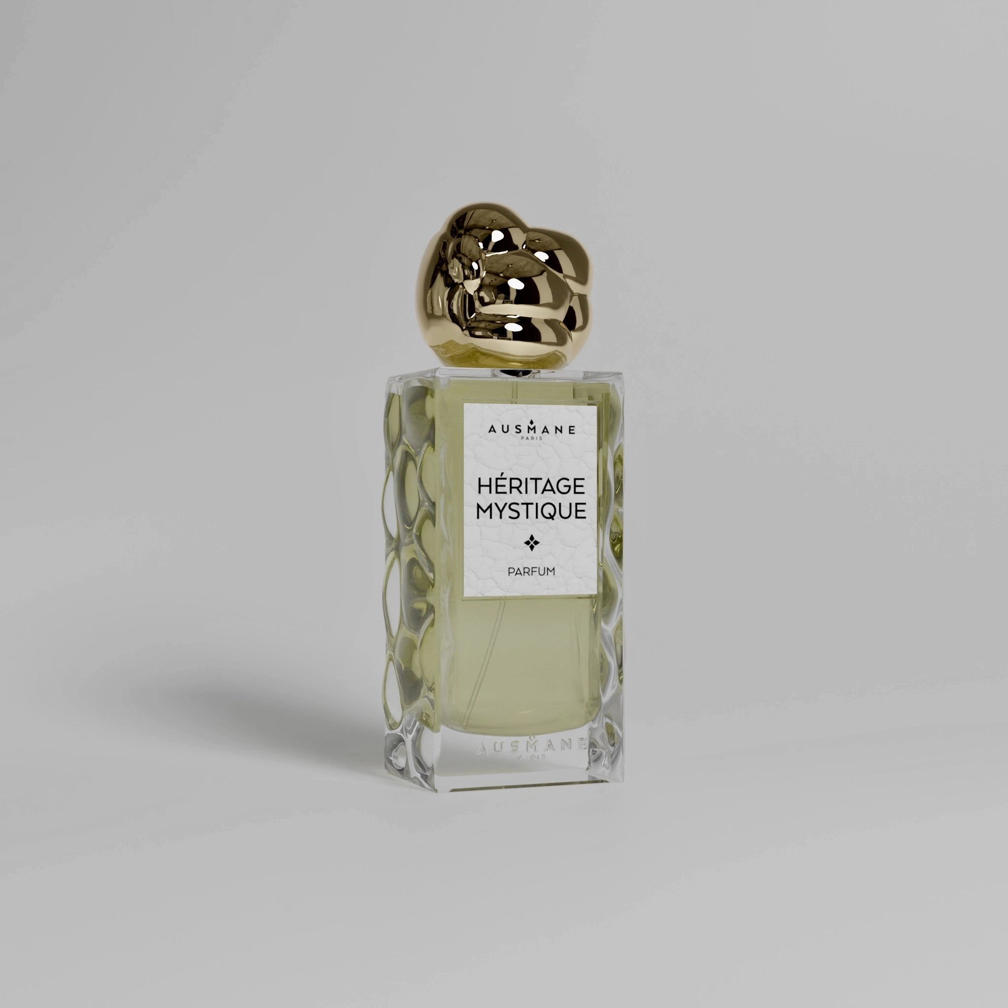 Parfum Héritage Mystique - Fragrance boisée et sacrée aux notes d’encens et mousse de chêne.
