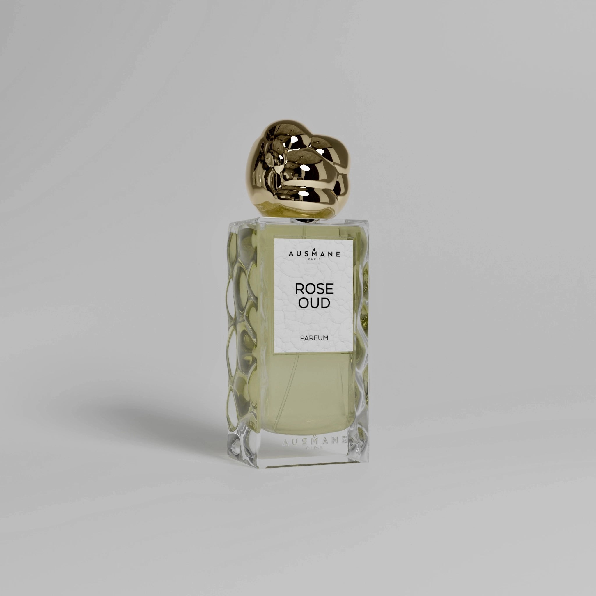 Parfum Rose Oud - Fragrance florale et boisée aux notes de rose et oud.